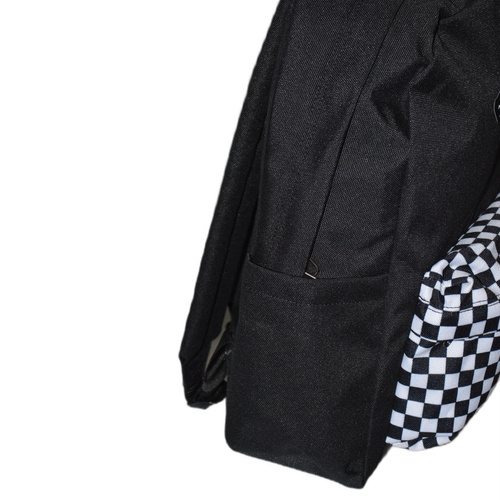 Vans Old Skool Grom Checkerboard Backpack Black/White VN000H56Y281 + Custom Your Name