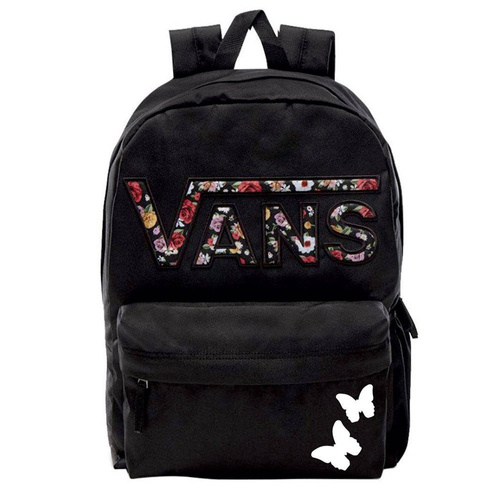 VANS Realm Flying Rucksack Blumen VN0A3UI8YGL 004 Custom Butterfly 