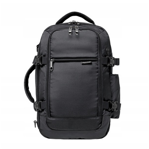 Puccini Easy Pack Collection 18L Travel Backpack Black - PM90171-1