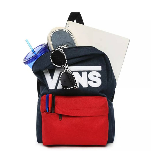 Vans New Skool Dress Blues Chili Pepper Rucksack - VN0002TLKY91