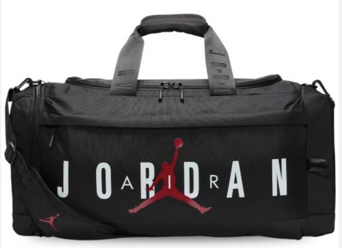 Torba sportowa na trening Air Jordan czarna JAM VELOCITY DUFFLE - LM0920-023