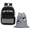 VANS Central Realm Backpack-VN0A3UQSBLK + Benched Bag