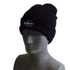 Czapka zimowa Calvin Klein CK Logo Beanie Czarna - LZ04D8080G-UB1