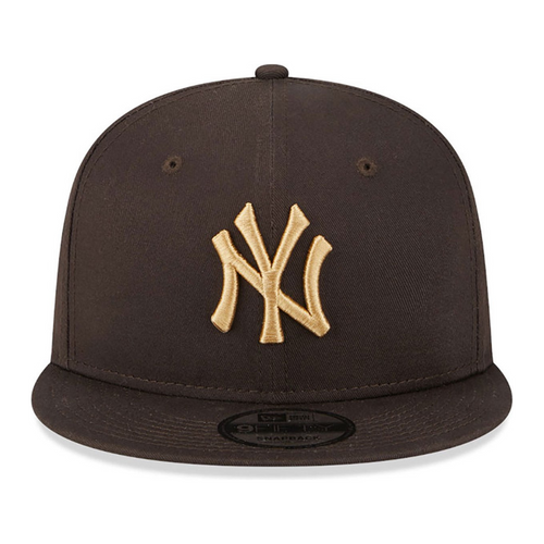 New Era 9FIFTY MLB NY New York Yankees League Essential Brown Snapback Cap - 60424694