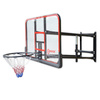 Basketball Backboard MASTER 140 x 80 cm + Spalding NBA Tack Soft Gold 