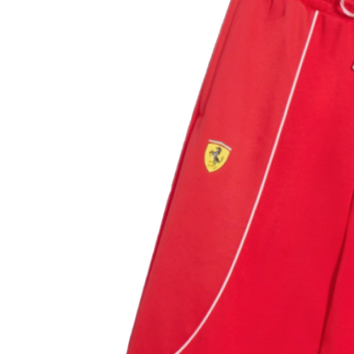 Spodnie sportowe męskie Puma Ferrari Race Sweat Pants CC Rosso Corsa - 620943-02
