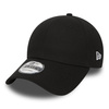 New Era 9FORTY Plain Flag Blank Collection Black Cap - 11179866