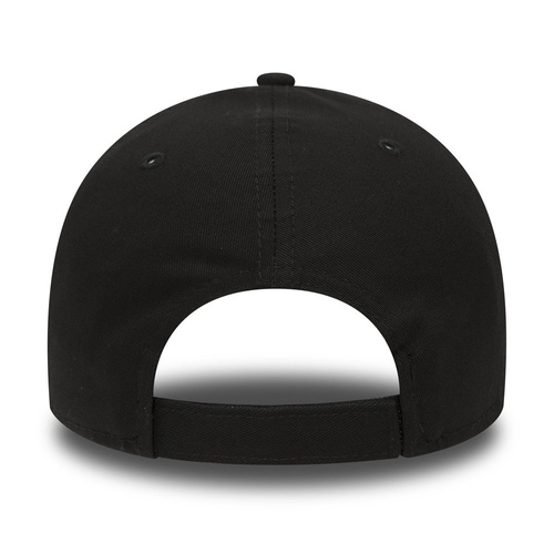 New Era 9FORTY Plain Flag Blank Collection Black Cap - 11179866