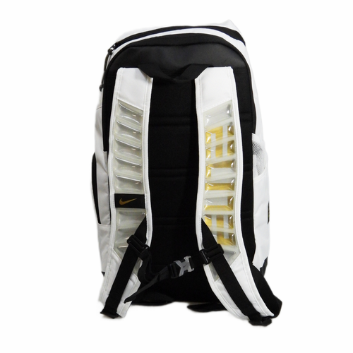 Sports backpack Nike Hoops Elite for school black white 32L - DX9786-100