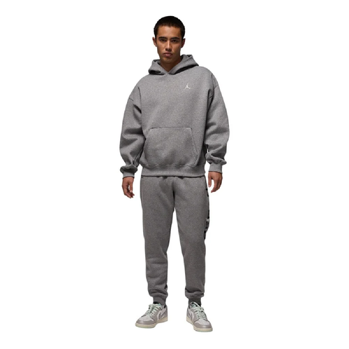 Air Jordan Brooklyn Oversize Hoodie Grey - IB7235-091