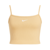 Nike Essential Rib Crop Top Wmns Sanddrift/White - DM6737-126