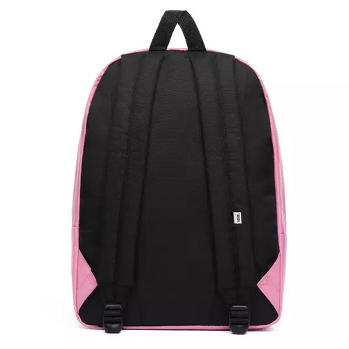 Vans Realm Fuchsia Pink Backpack Custom Roses - VN0A3UI6UNU