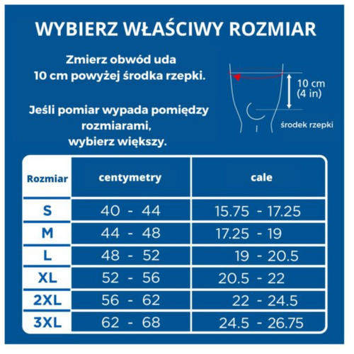 Stabilizator kolana orteza stawu kolanowego Zamst ZK-MOTION - 6816