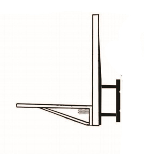 Basketball set Spartan Wall Mounted Backboard + Jordan Playground 8P