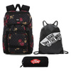 Vans Ranger Botanical Check Rucksack - VN0A3NG2UWX + Bag + Pencil Pouch