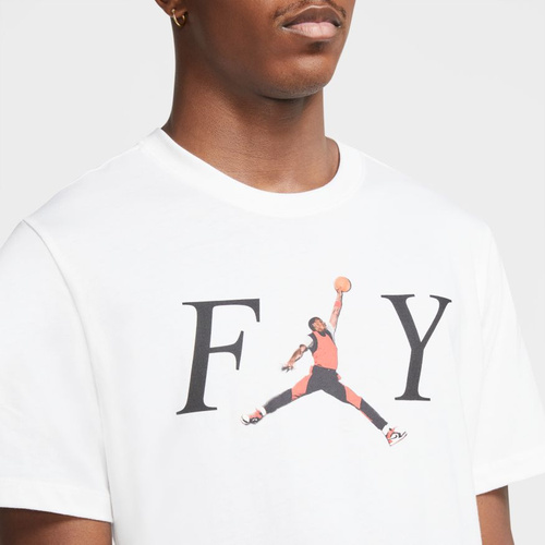 Air Jordan Fly Crew SS Tee White - CN3598-100