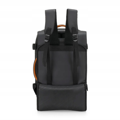 Walizka podróżna kabinowa z funkcją plecaka Puccini Colorado 2w1 Czarna - EM50249C-1