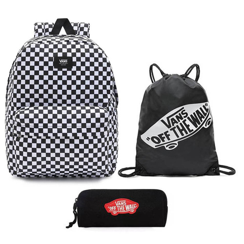 Vans Old Skool III Rucksack - VN0A3I6RHU0 + Benched Bag + Pencil Pouch