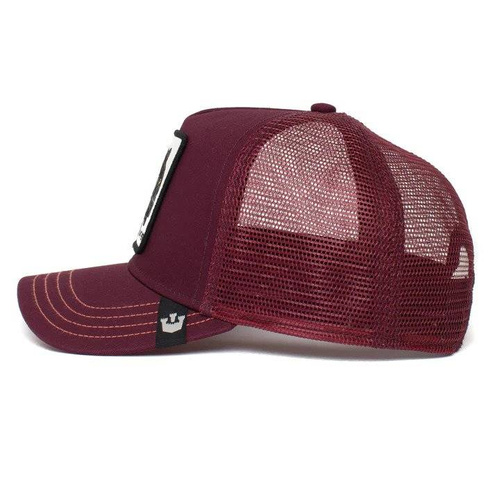 Czapka z daszkiem Goorin Bros. The Panther Bordo Trucker - 101-0381-MAR