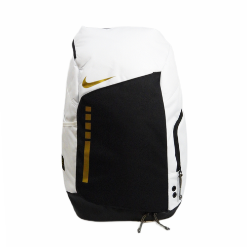 Sports backpack Nike Hoops Elite for school black white 32L - DX9786-100