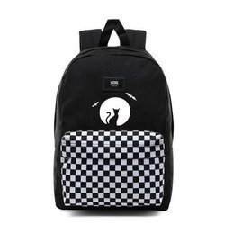 VANS New Skool Checkerboard Rucksack Custom Cat - VN0002TL2OB