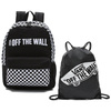 VANS Central Realm Rucksack - VN0A3UQSBLK + Benched Bag