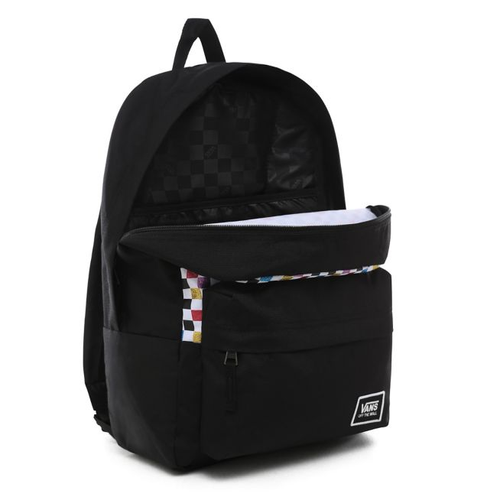 Vans Glitter Check Realm Backpack - VN0A48HGUX9 - Custom Flamingo