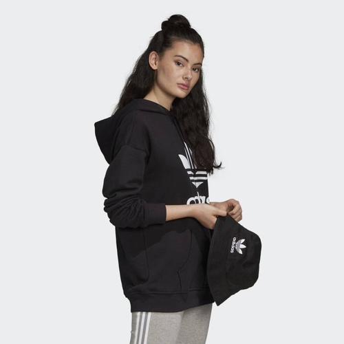 Bluza z kapturem damska Adidas Adicolor Trefoil Hoodie - FM3307