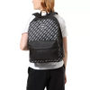 Vans Realm Black-Brand Striper Rucksack - VN0A3UI7W07 - Custom Cat