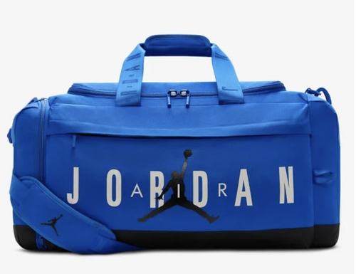 Air Jordan Jam Velocity Duffle Sport Bag Blue - MM0920-BB7