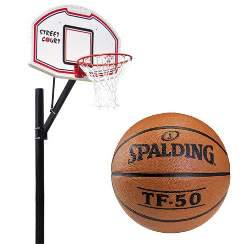 Sure Shot 500 New York Stahlrohrmast-Basketballanlage