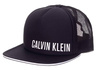 Czapka z daszkiem Calvin Klein Trucker czarna - KU0KU00081-BEH
