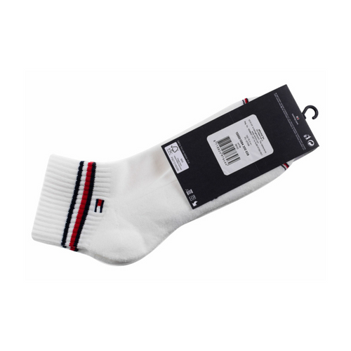Tommy Hilfiger Men Iconic Quarter Socks 2-pack White - 100001094-300
