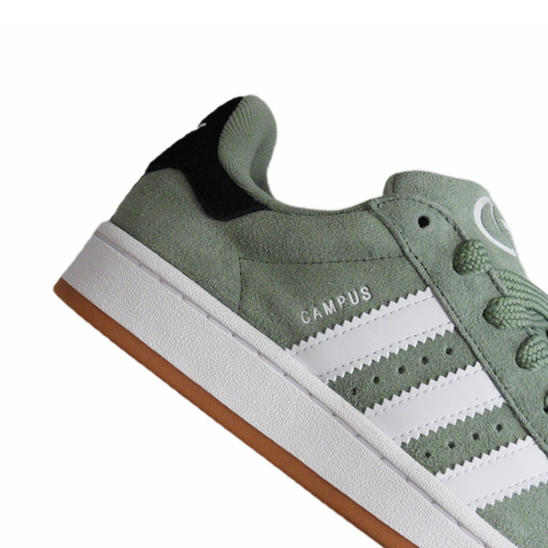 Adidas Campus 00s Kids Shoes Unisex Silver Green/Cloud White - JI0283