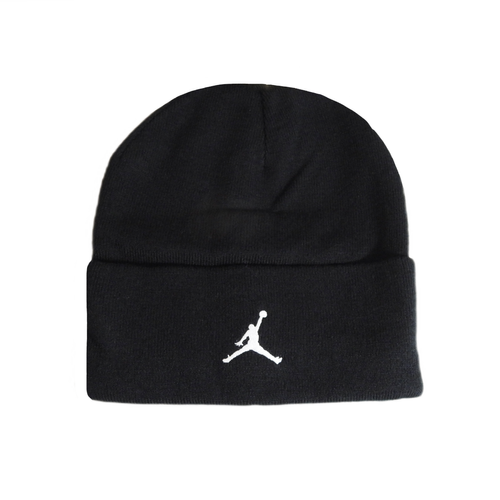 Winter hat Air Jordan Peak Satin-Lined Beanie Black - HJ3224-010