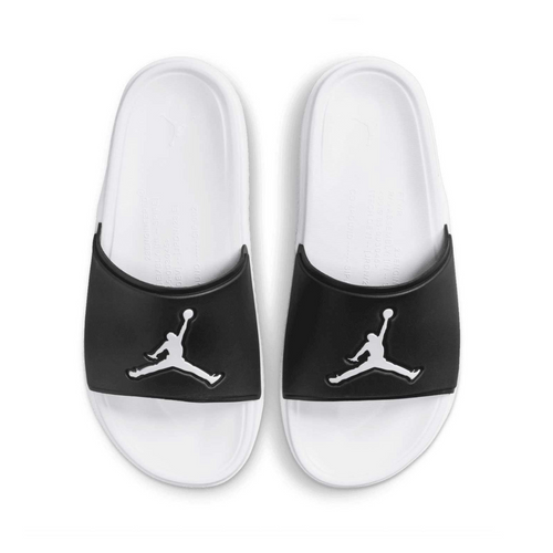 Men's sports flip-flops Air Jordan Jumpman Slide Black White - FQ1598-010