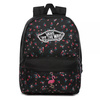 Vans Realm Beauty Floral Black Rucksack Custom Flamingo - VN0A3UI6ZX3