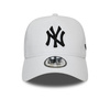 New Era 9FORTY MLB New York Yankees White A-Frame Trucker Cap - 12285467