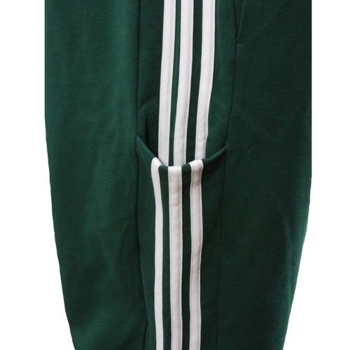 Men's sport pants Adidas Essentials French Terry green 3-Stripes - IS1392