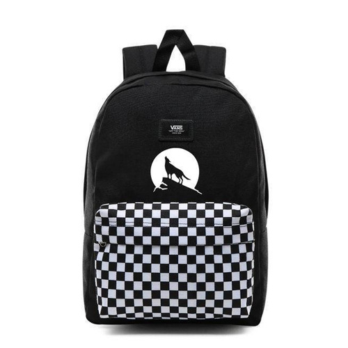 VANS New Skool Checkerboard Rucksack Custom Wolf - VN0002TL2OB