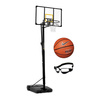 Basketballkorb mit Ständer wetterfest Korbanlage mobil  230-305 cm + Nike BALLER 8P Basketball + Basketball Dribbelbrille Heads Up Goggles Dribbel Brille