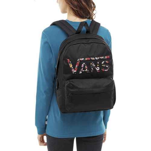 VANS Realm Backpack - VN0A3UI8YGL 004 - Custom Pink Roses