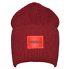 Czapka zimowa wełniana Hugo Boss Beanie Czerwona - 50496011-604