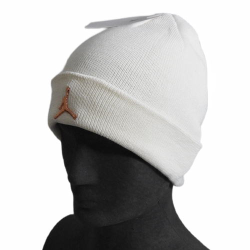 Czapka zimowa Air Jordan Cuffed Beanie White Biała - 9A0063-782