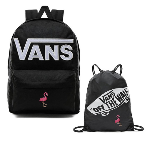 Plecak Vans Old Skool III Custom Flamingo - VN0A3I6RY28 + Worek