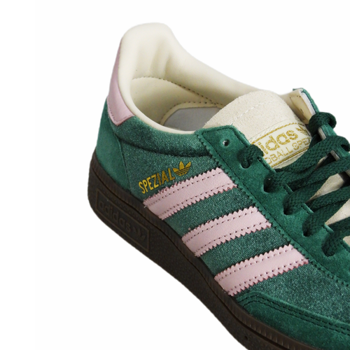 Women's shoes Adidas Handball Spezial W Collegiate Green / Clear Pink / Cream White - JI2648