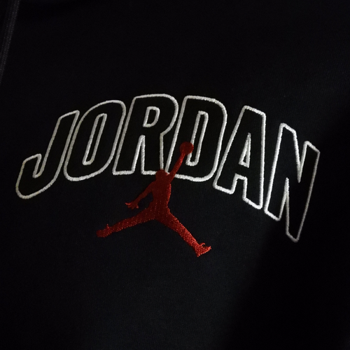 Bluza z kapturem Air Jordan Brooklyn Fleece Full-Zip Hoodie Czarna - IB7908-010