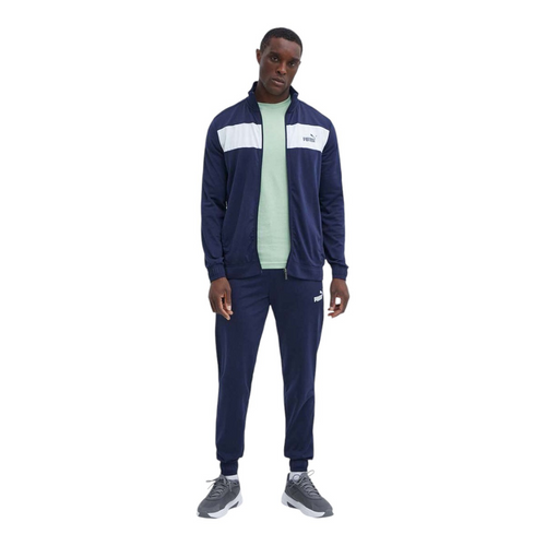 Tracksuit set Puma Poly zip-up sweatshirt and pants navy - 677427-06