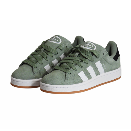 Buty sportowe damskie młodzieżowe Adidas Campus 00s Silver Green/Cloud White - JI0283