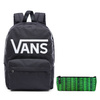 VANS - New Skool Backp Rucksack - VN0002TLY28 000 + Pencil Pouch